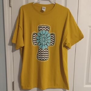 Delta Short Sleeve Tee - Yellow